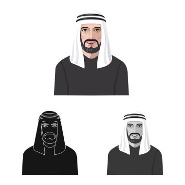 Saç modeli ve meslek işareti vektör Illustration. Hisse senedi vektör çizim saç modeli ve karakter kümesi.