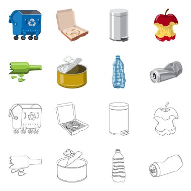 Döküm ve sıralama logo vektör tasarımı. Döküm ve önemsiz hisse senedi vektör çizim koleksiyonu.