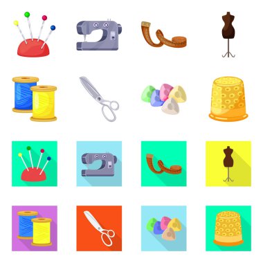 Craft tasarım vektör ve işareti Elişi. Zanaat ve sanayi stok vektör çizim seti.