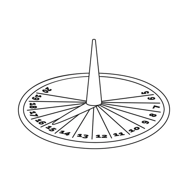 日出和时钟图标的矢量插图。日冕和时间库存矢量图的集合. — 图库矢量图片