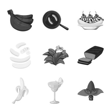 Taze ve diyet işareti izole nesne. Taze ve vejetaryen stok vektör illüstrasyon koleksiyonu.