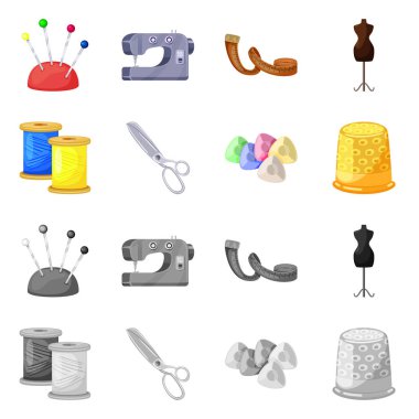 El sanatları ve el sanatları logo vektör tasarımı. Hisse senedi için craft ve sanayi vektör simge kümesi.