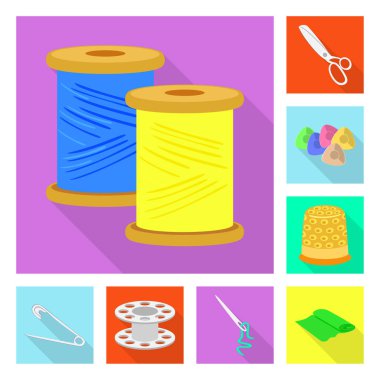 El sanatları ve el sanatları logo vektör tasarımı. Hisse senedi için craft ve sanayi vektör simge kümesi.