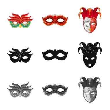 Lüks ve kutlama logo vektör tasarımı. Lüks ayarla ve stok için vektör simge gizle.