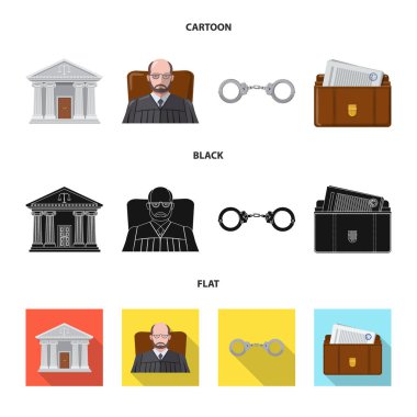 Hukuk ve avukat işareti yalıtılmış nesne. Hukuk ve adalet hisse senedi simgesi web için kümesi.