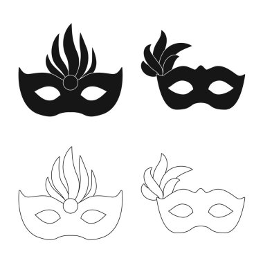 Lüks ve kutlama simgesi yalıtılmış nesne. Lüks ayarla ve web için hisse senedi simgesini gizle.