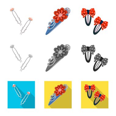 Güzellik illüstrasyon vektör ve işareti moda. Güzellik ve erkek hisse senedi simgesi için web topluluğu.