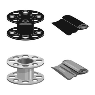 El sanatları ve el sanatları logo vektör Illustration. Zanaat ve endüstri hisse senedi simgesi için web topluluğu.