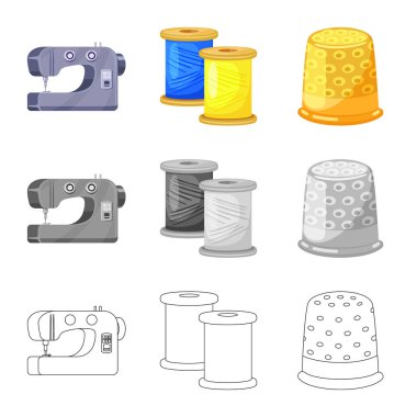 Craft illüstrasyon vektör ve işareti Elişi. Hisse senedi için craft ve sanayi vektör simge topluluğu.