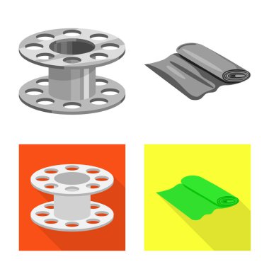 El sanatları ve el sanatları logo vektör Illustration. Zanaat ve endüstri hisse senedi simgesi için web topluluğu.