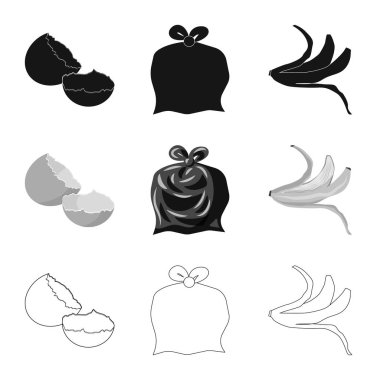 Döküm ve sıralama simgesini yalıtılmış nesne. Dizi dökümü ve önemsiz hisse senedi vektör çizim.