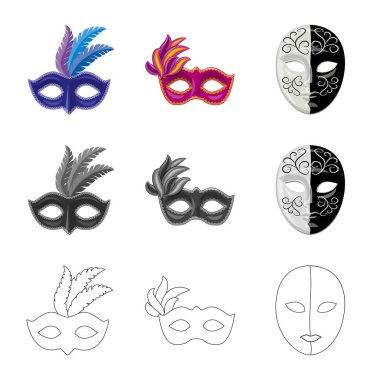 Lüks ve kutlama simge vektör Illustration. Lüks ayarla ve stok için vektör simge gizle.