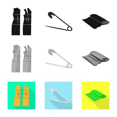 Craft illüstrasyon vektör ve işareti Elişi. Hisse senedi için craft ve sanayi vektör simge topluluğu.
