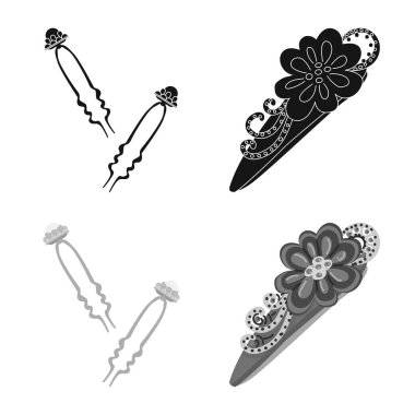 Güzellik ve moda logo vektör tasarımı. Güzellik ve hisse senedi için kadın vektör simge kümesi.