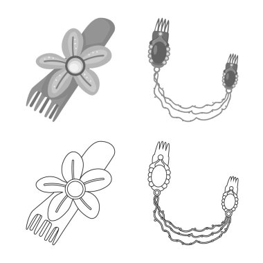 Güzellik ve moda simge vektör Illustration. Güzellik ve web için kadın hisse senedi simgesi.