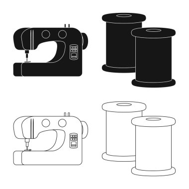 Craft illüstrasyon vektör ve işareti Elişi. Zanaat ve sanayi stok vektör çizim topluluğu.