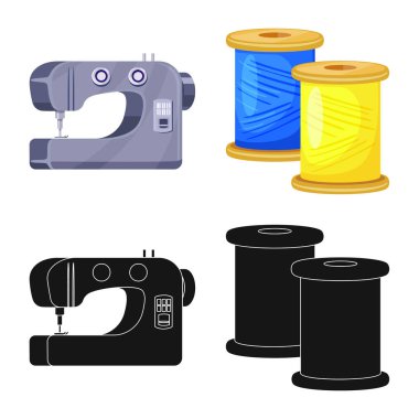 Craft illüstrasyon vektör ve işareti Elişi. Web için craft ve endüstri hisse senedi simgesi kümesi.