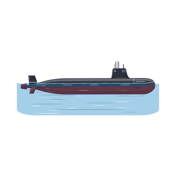 Objet isolé du bateau et signe de la marine. Ensemble de bateau et symbole de stock profond pour le web . — Image vectorielle