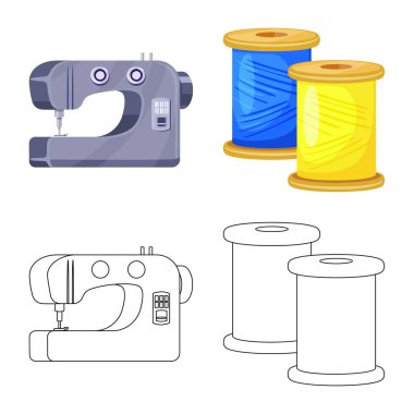 Craft tasarım vektör ve işareti Elişi. Web için craft ve endüstri hisse senedi simgesi kümesi.