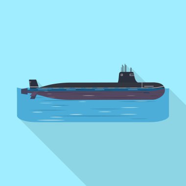 Askeri ve nükleer logo vektör tasarımı. Askeri ve gemi stok vektör illüstrasyon koleksiyonu.