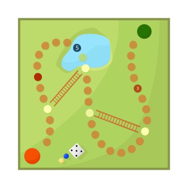 Oyun ve yılan simgesi izole nesne. Web için oyun ve mutlu stok sembolü seti.