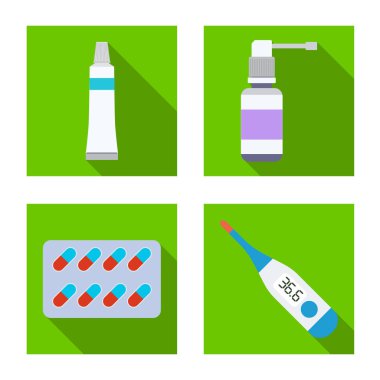 Eczane ve hastane işareti vektör tasarımı. Eczane ve iş hisse senedi simgesi için web topluluğu.