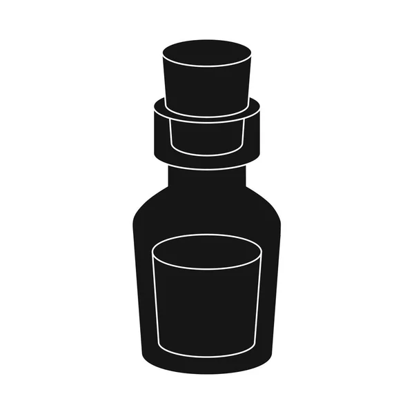 Векторный дизайн логотипа масла и имбиря. Коллекция векторной иллюстрации запасов масла и бутылок . — стоковый вектор