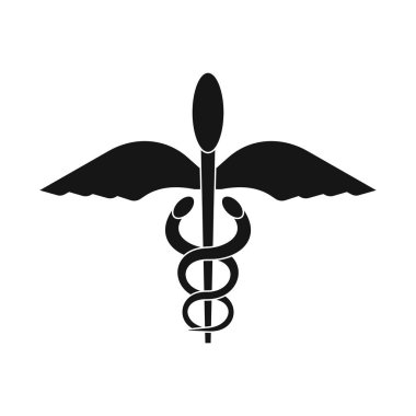 Kanatlı ve çubuk simgesinin izole nesnesi. Stok için kanatlı ve kanatvektör simgesinin toplanması.