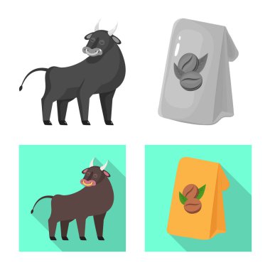 Vektör tasarımı ve tarihi simge. Web için toplama ve ülke stok sembolü.