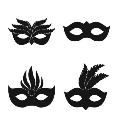 Lüks ve kutlama simge vektör Illustration. Hisse senedi için lüks ve Gizle vektör simge topluluğu.