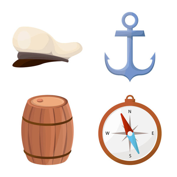 Изолированный объект приключений и морской символ. Коллекция приключений и иконки для путешествий на складе
.