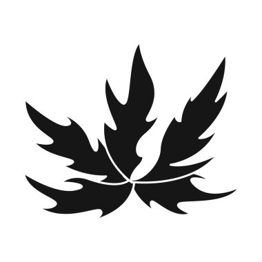 Çalı ve yeşil simge vektör tasarımı. Web için çalı ve bitki stok sembolü seti.