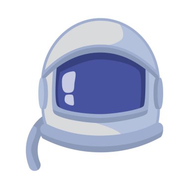 Kask ve spaceman simgesinin izole nesnesi. Web için kask ve maske stok sembolü seti.