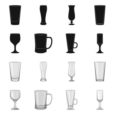 Form ve kutlama simge vektör Illustration. Hisse senedi için form ve birim vektör simge kümesi.