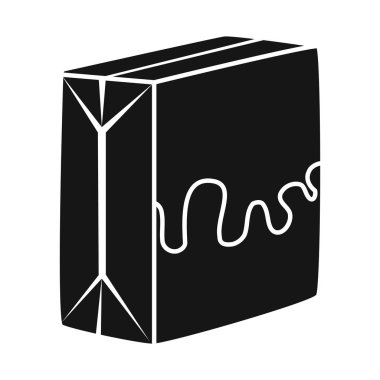 Süt ve kutu simgesivektör tasarımı. Stok için süt ve beslenme vektör simgesi kümesi.