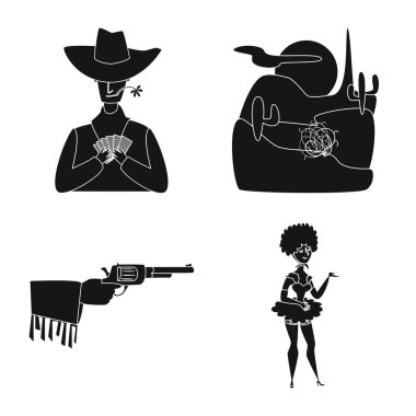 Tehlike ve kültür logosu vektör tasarımı. Web için tehlike ve batı stok sembolü toplama.