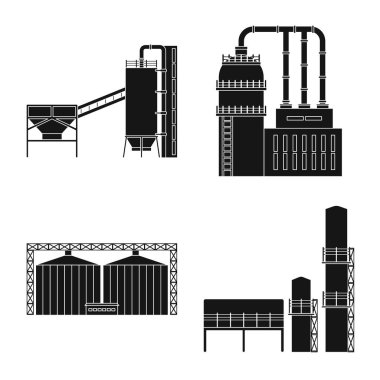 Mimari ve teknoloji logosuvektör illüstrasyon. Mimari ve yapı stok vektör illüstrasyon koleksiyonu.