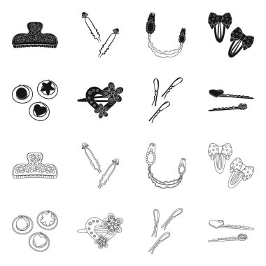 Güzellik ve moda simge vektör Illustration. Güzellik ve kadın hisse senedi vektör çizim.