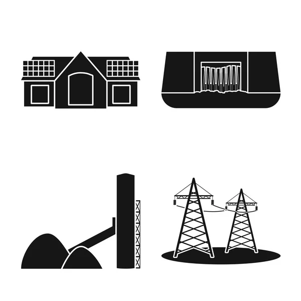 Design vetorial de clima e ícone alternativo. Coleção de clima e símbolo de estoque de natureza de web . — Vetor de Stock