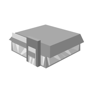 Mağaza ve moda logosu vektör tasarımı. Mağaza ve ticari stok vektör illüstrasyon seti.