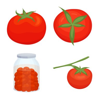 Organik ve gıda işareti vektör tasarımı. Stok için organik ve diyet vektör simgesi koleksiyonu.