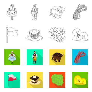 Geleneksel izole nesnesini ve tur işareti. Hisse senedi için simge vektör simge ve geleneksel dizi.