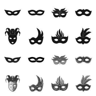 Lüks ve kutlama simge vektör Illustration. Hisse senedi için lüks ve Gizle vektör simge topluluğu.