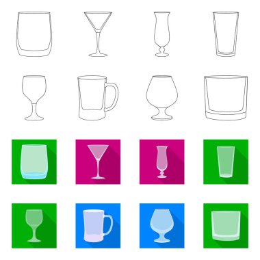 Form ve kutlama simge vektör Illustration. Form ve birim hisse senedi vektör çizim topluluğu.