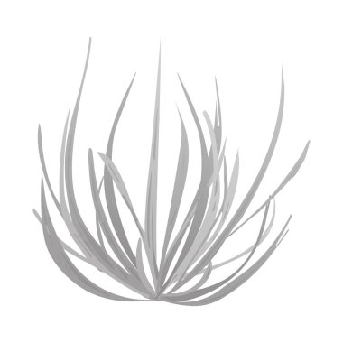 Tumbleweed ve kuru işareti vektör tasarımı. Web için tumbleweed ve vadi stok sembolü seti.