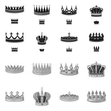 Ortaçağ yalıtılmış nesne ve asalet simgesi. Ortaçağ kümesi ve hisse senedi için monarşi vektör simgesi.