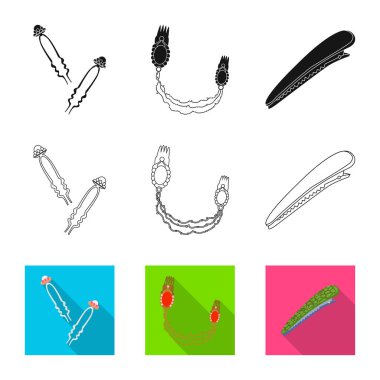 Güzellik illüstrasyon vektör ve işareti moda. Güzellik ve erkek hisse senedi simgesi için web topluluğu.