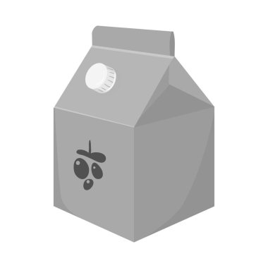 Yoğurt ve ambalaj sembolü vektör tasarımı. Web için yoğurt ve süt stok sembolü toplama.