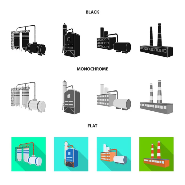 Ilustração vetorial da construção e do sinal do equipamento. Coleção de construção e vetor de fabricação ícone para estoque . —  Vetores de Stock