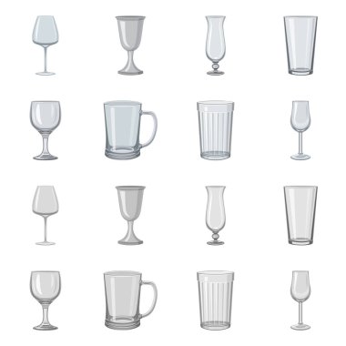 Form ve kutlama simge vektör tasarımı. Web formu ve birim hisse senedi simgesi topluluğu.